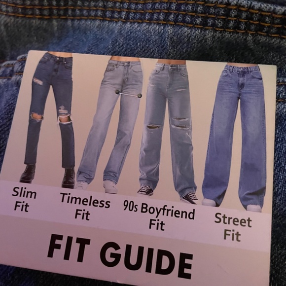 Boyfriend Jeans by SONG size 9/29 blue Denim - Picture 8 of 9